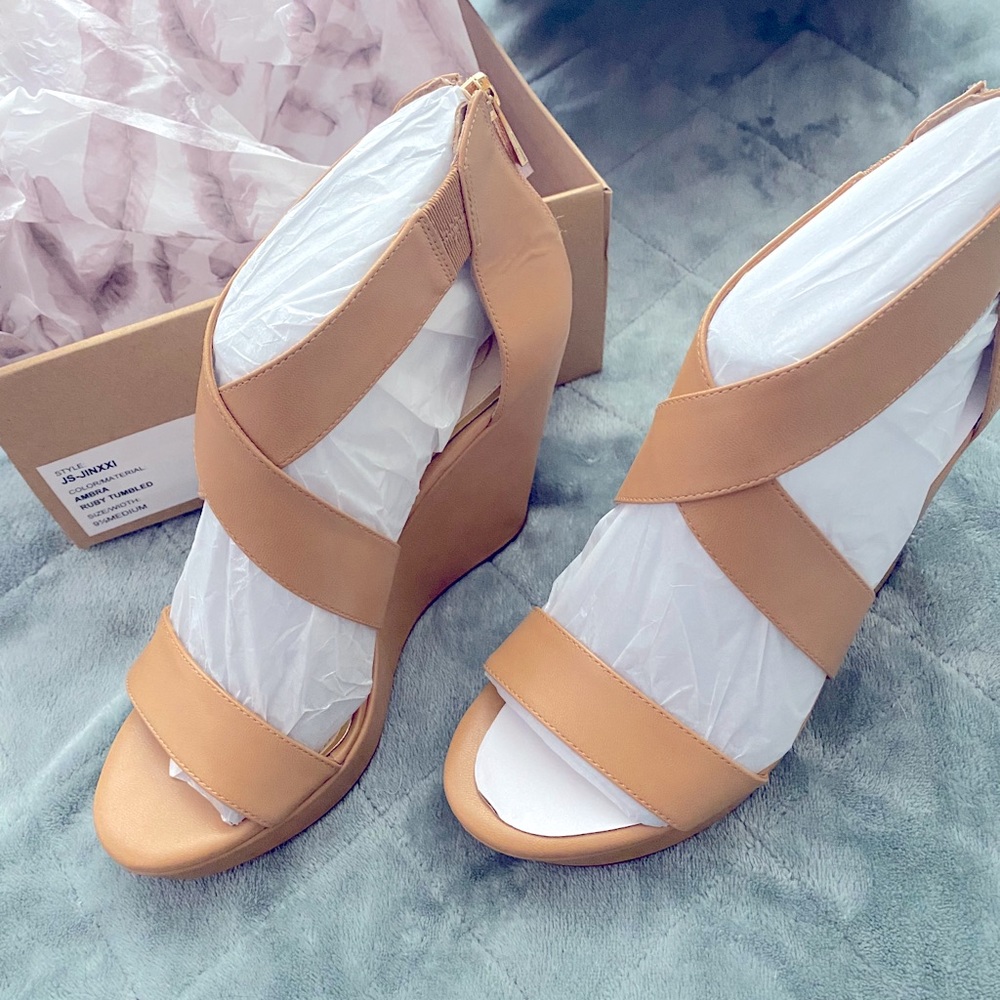 Jessica Simpson wedges brand new!